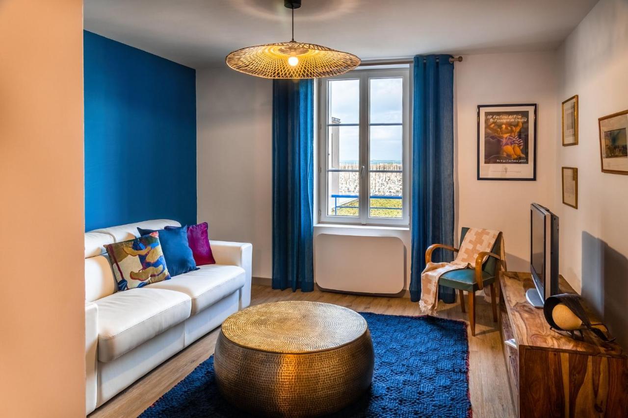 Les Letruns - Appart - 3 Pers - Vue Sur La Mer Saint-Malo Eksteriør billede