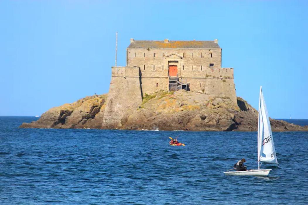 Les Letruns - Appart - 3 Pers - Vue Sur La Mer Saint-Malo Eksteriør billede