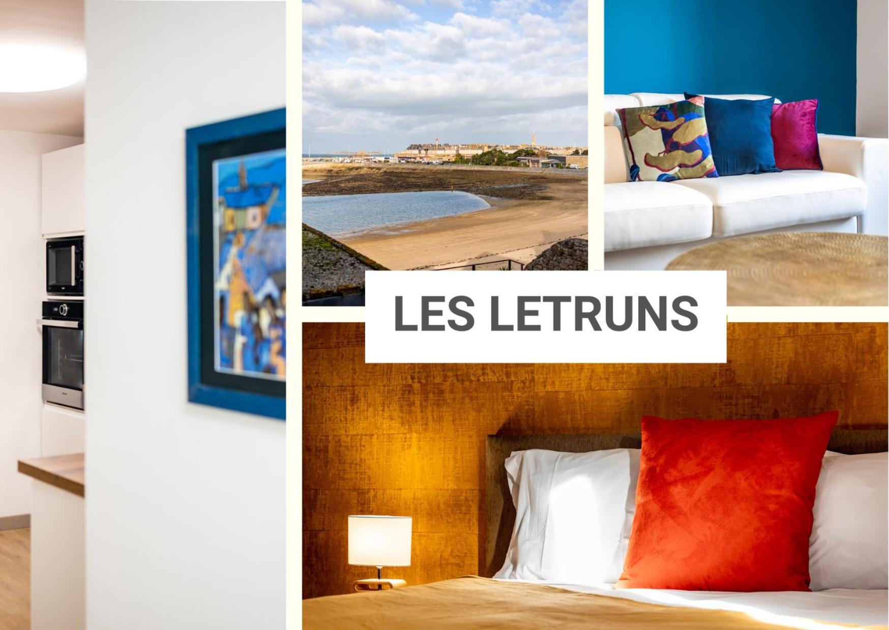 Les Letruns - Appart - 3 Pers - Vue Sur La Mer Saint-Malo Eksteriør billede